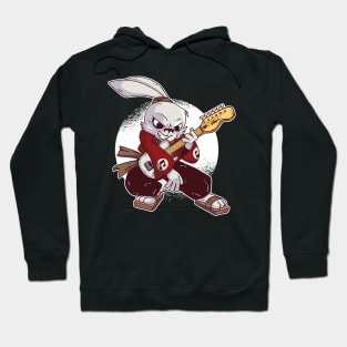 Rabbit Guitar Hoodie